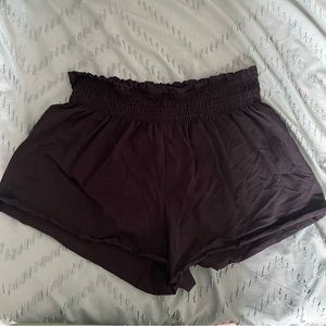 Black Paperbag Shorts
